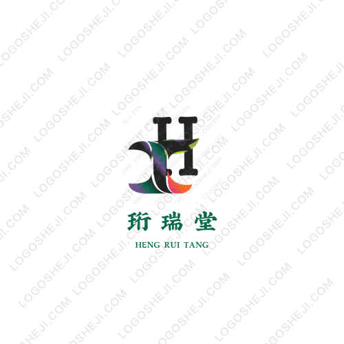 珩瑞堂logo設計